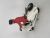 Queue de Cerise sur son scooter