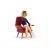 NATACHA FAUTEUIL ROUGE