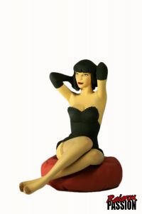 Pin up de Berthet n° 06 - Statuette résine 14 cm