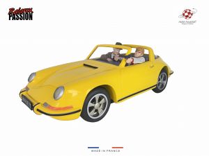 Ric Hochet -Porsche 911 Carrera Targa jaune