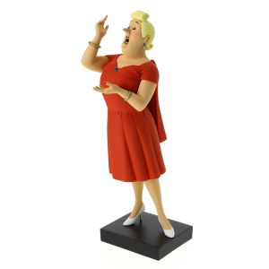La Castafiore "Les Bijoux de la Castafiore" - statuette résine 22 cm