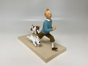 Tintin et la chèvre