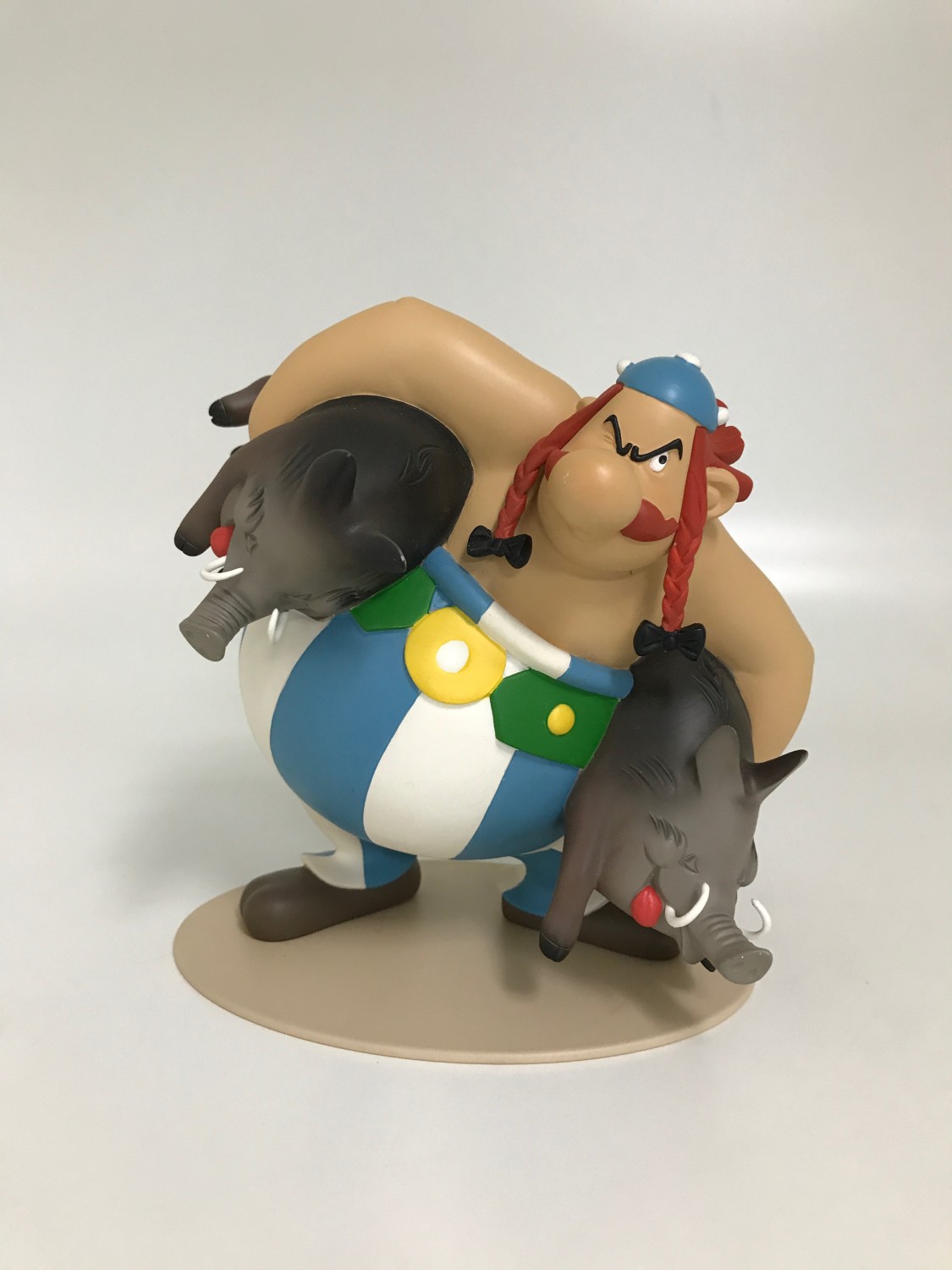 Astérix & Obélix sangliers - Statuette résine