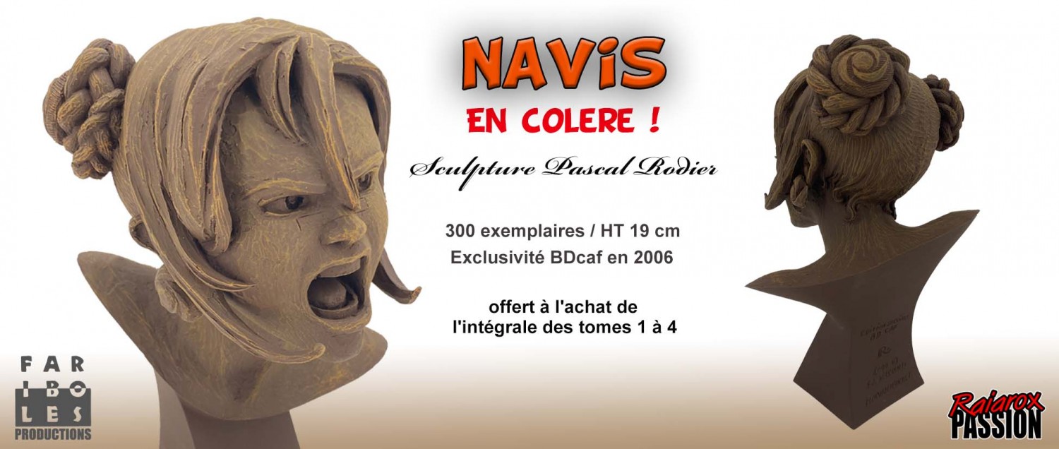 Buste Navis exclusivité BD CAF