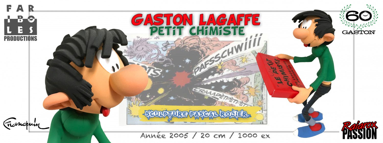 Gaston Lagaffe petit chimiste-Version exclusivité Marsu Productions