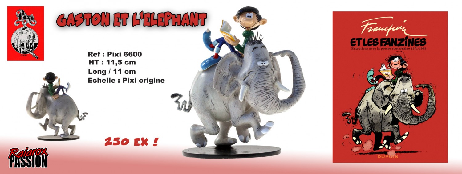 Gaston et l'éléphant