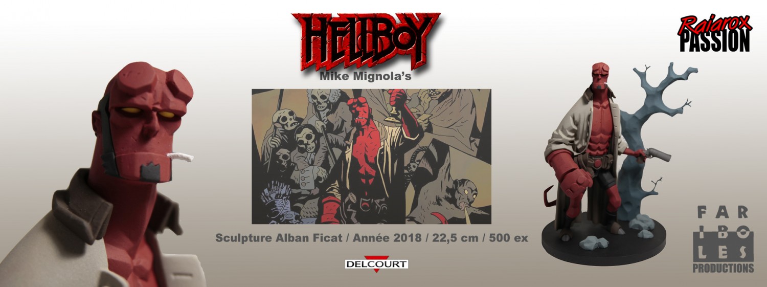 Hellboy III - Fariboles - Statuette résine 22,5 cm