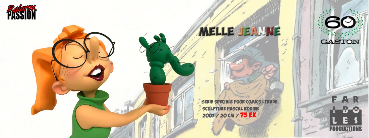 Melle Jeanne-Spé - Statuette résine 20 cm