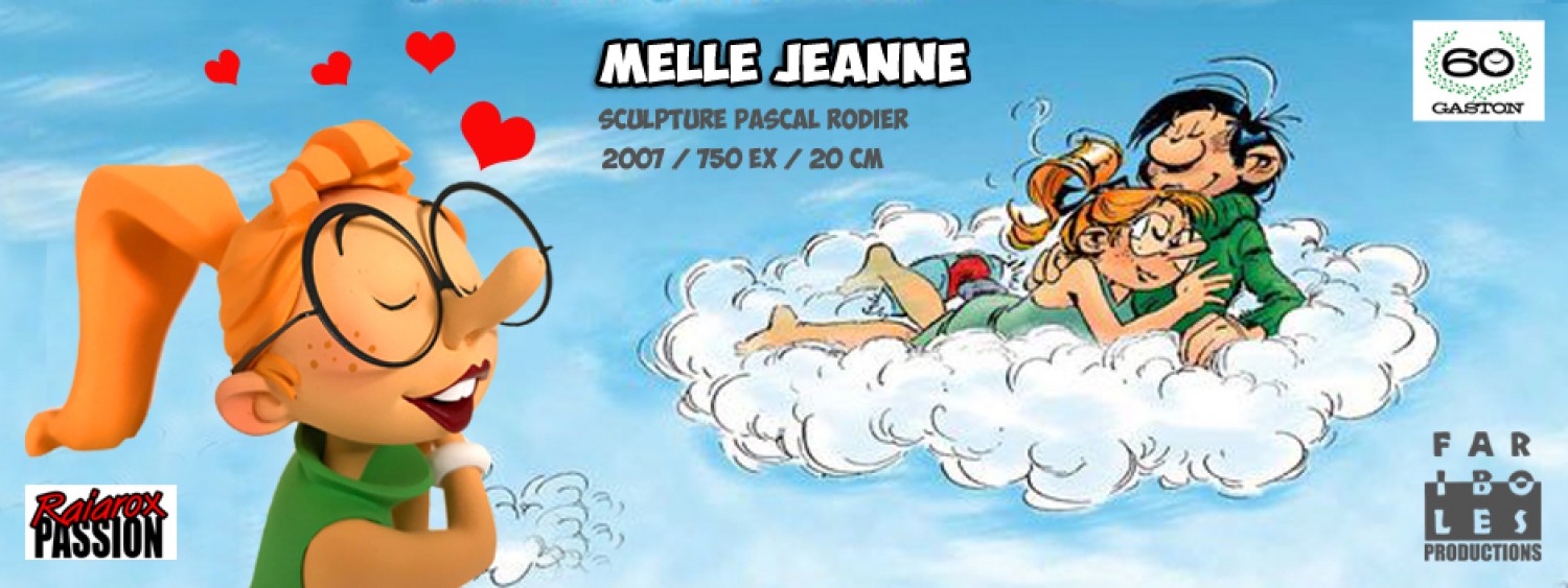 Melle Jeanne - Statuette résine 20 cm