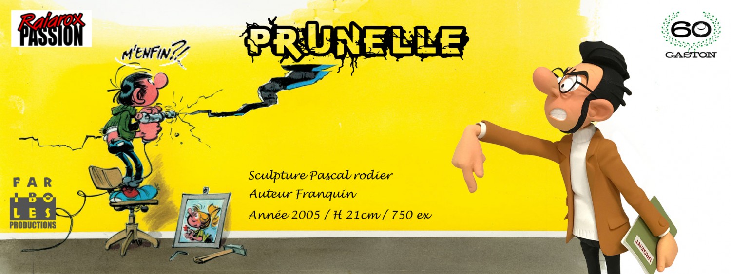 Prunelle  - Statuette résine 21 cm