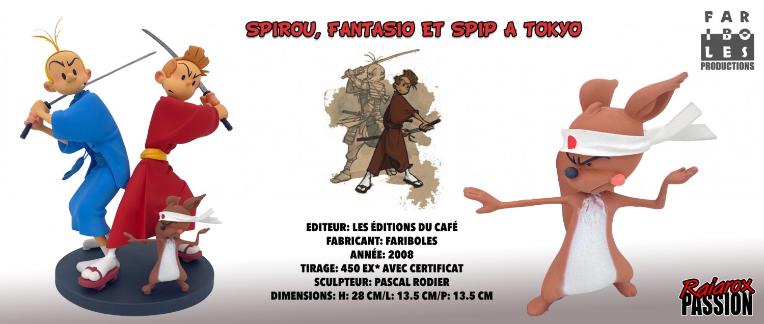 Spirou , Fantasio & Spip à Tokyo