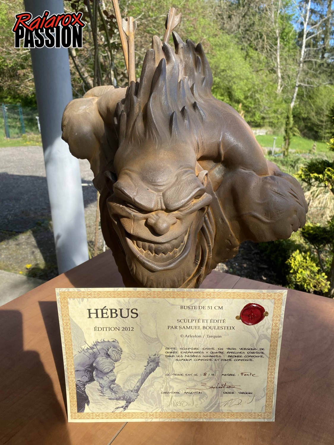 Hébus - version Fonte rouillée - Lanfeust de Troy