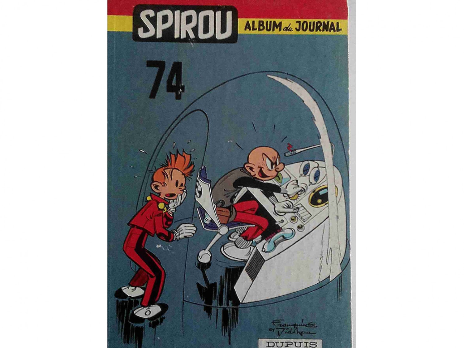 SPIROU & FANTASIO "LA BULLE"   Z COMME ZORGLUB -Statuette résine H17 cm