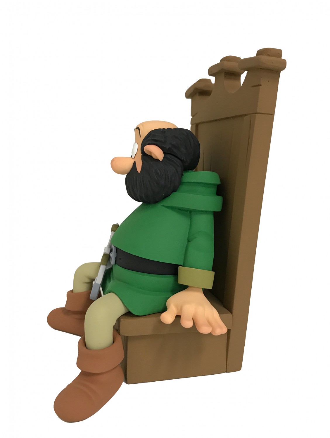 Le châtelain - statuette résine 18 cm