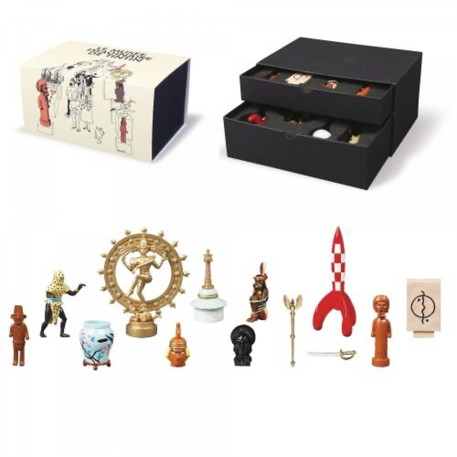 COFFRET MUSÉE IMAGINAIRE DE TINTIN