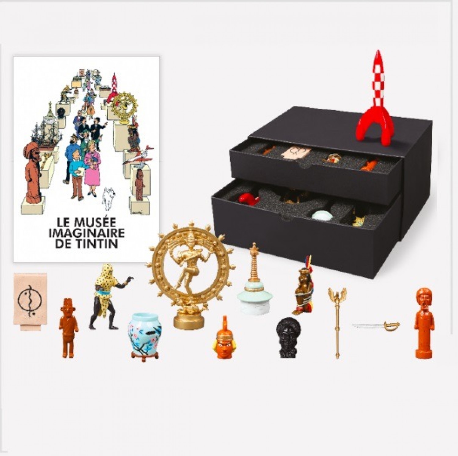 COFFRET MUSÉE IMAGINAIRE DE TINTIN