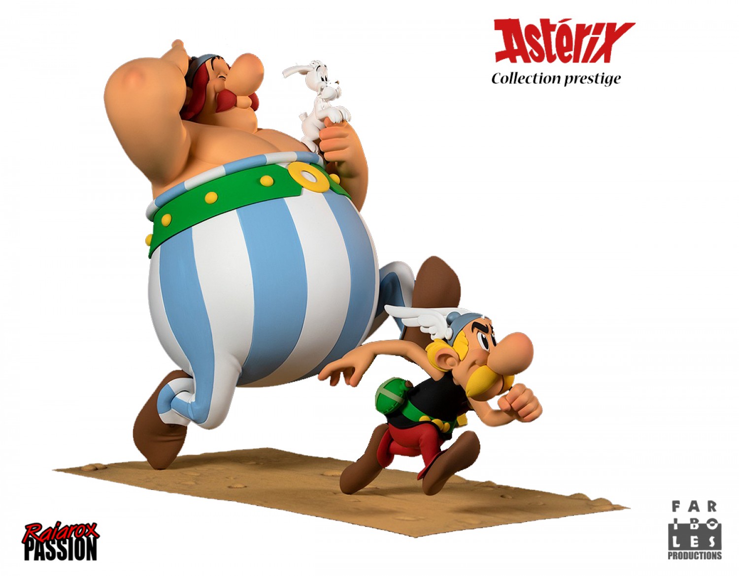Figurine Asterix Par Toutatis Fariboles exclusivité boutique Astérix