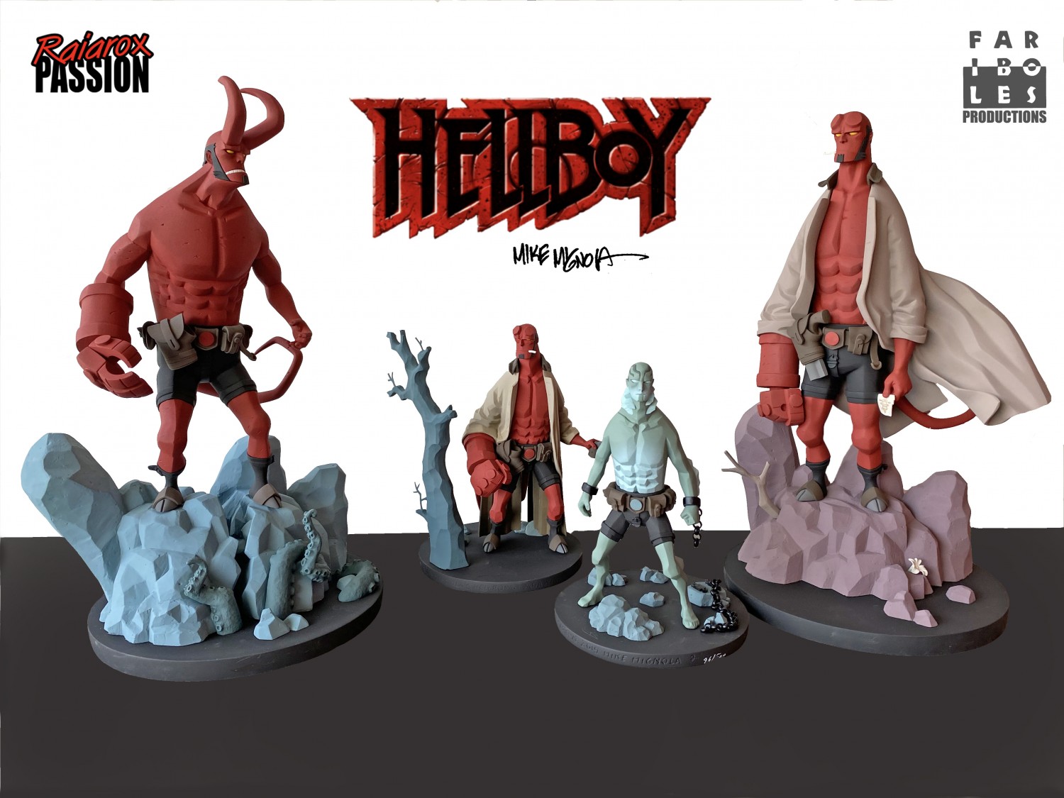 Hellboy III - Fariboles - Statuette résine 22,5 cm