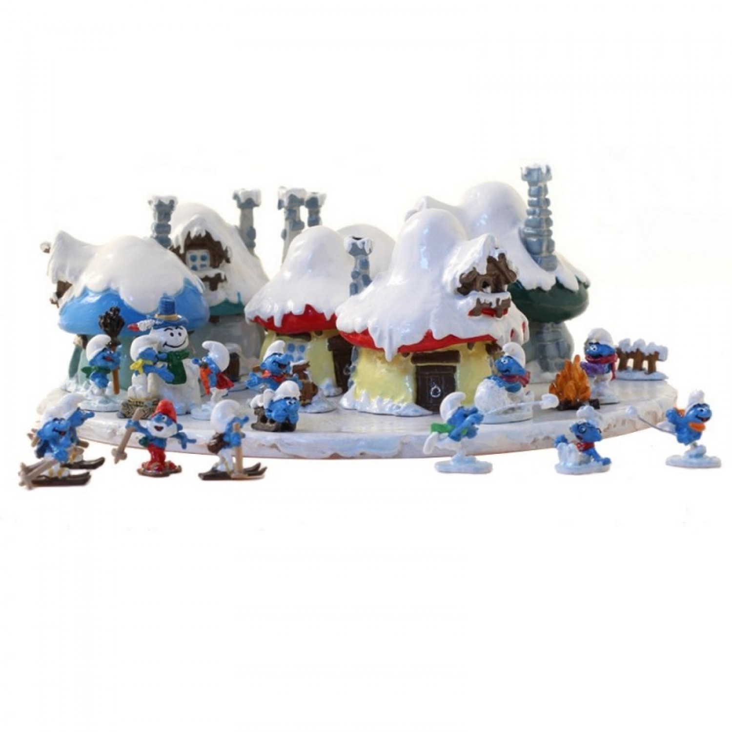 Le village des Schtroumpfs sous la neige (Puppy)