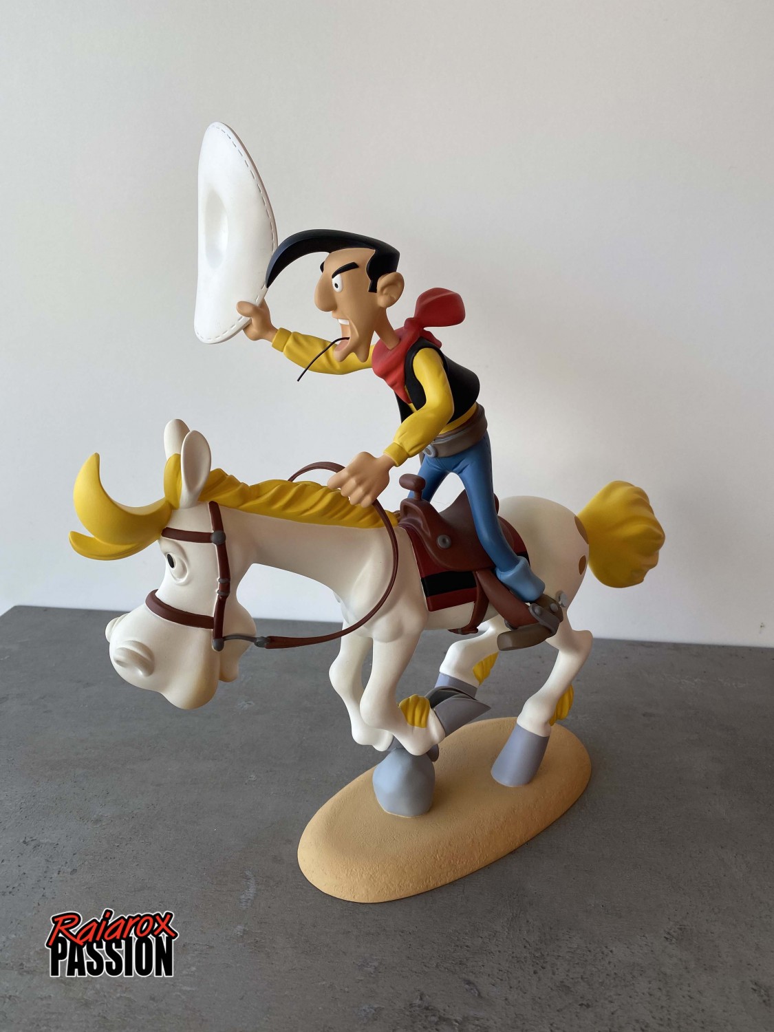 Lucky Luke au galop