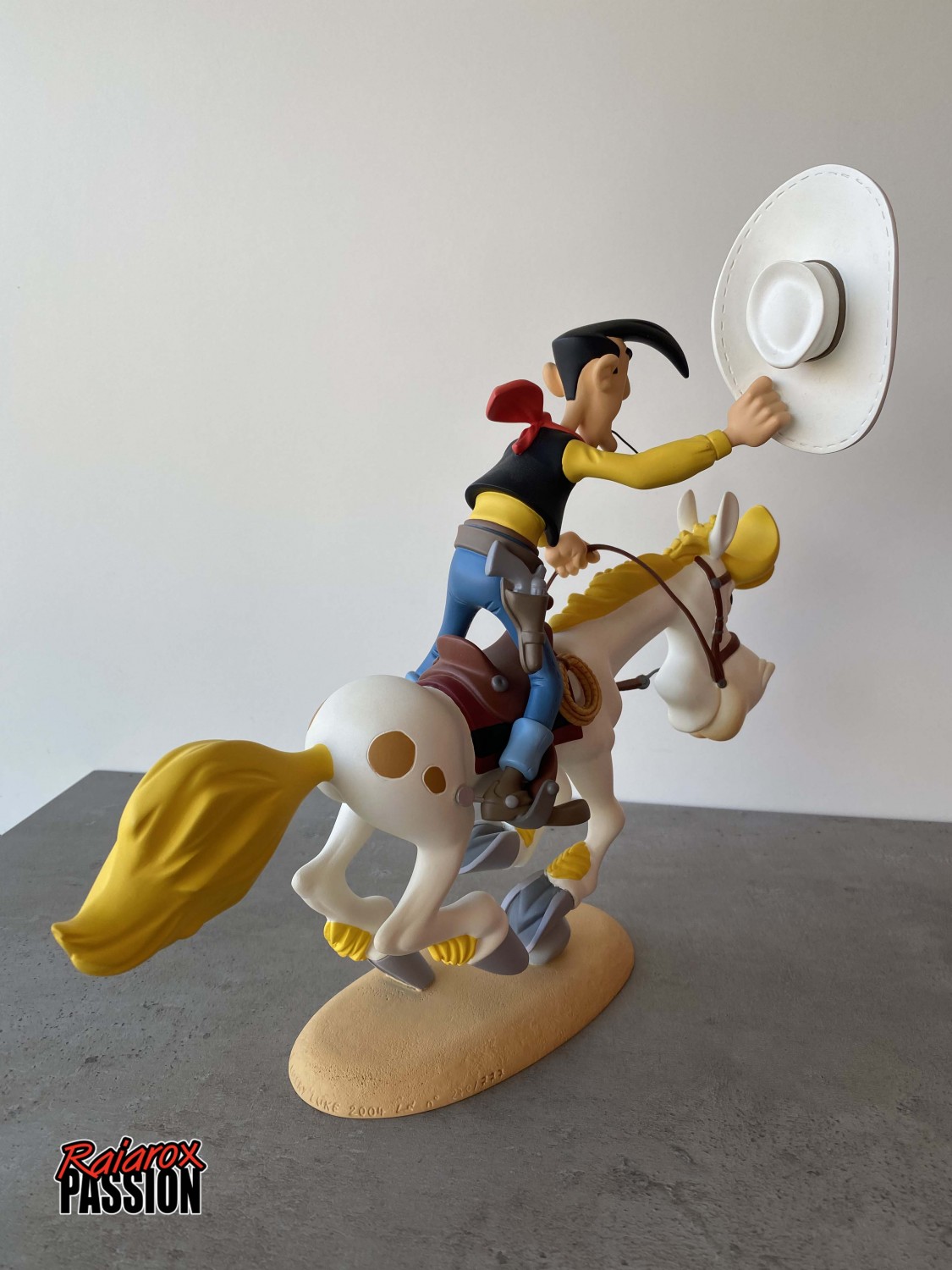 Lucky Luke au galop