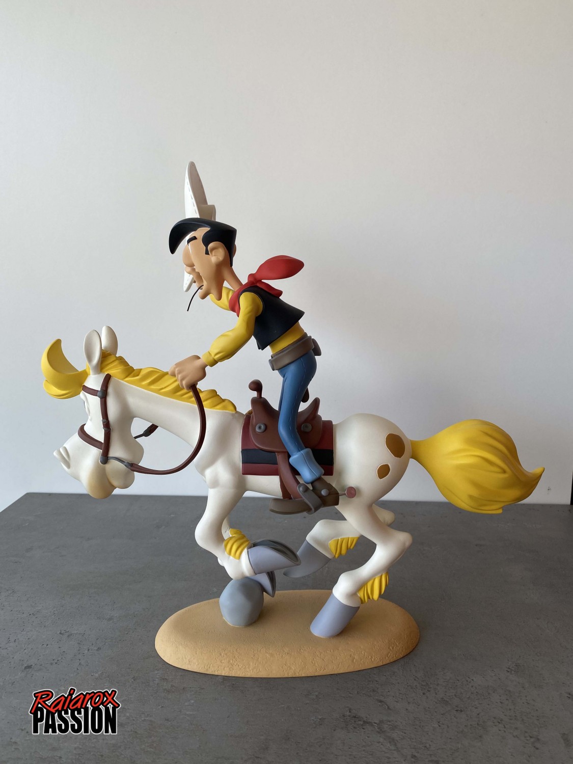 Lucky Luke au galop