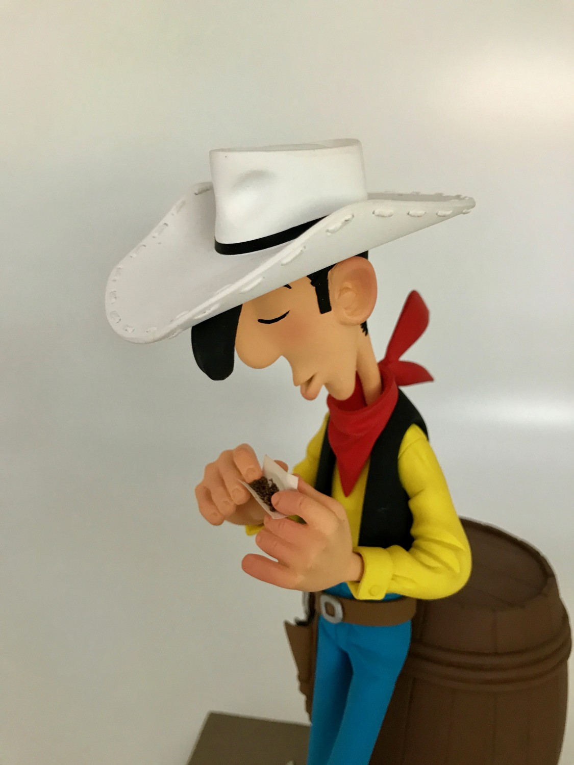 Lucky Luke , le cowboy - Statuette résine 26 cm