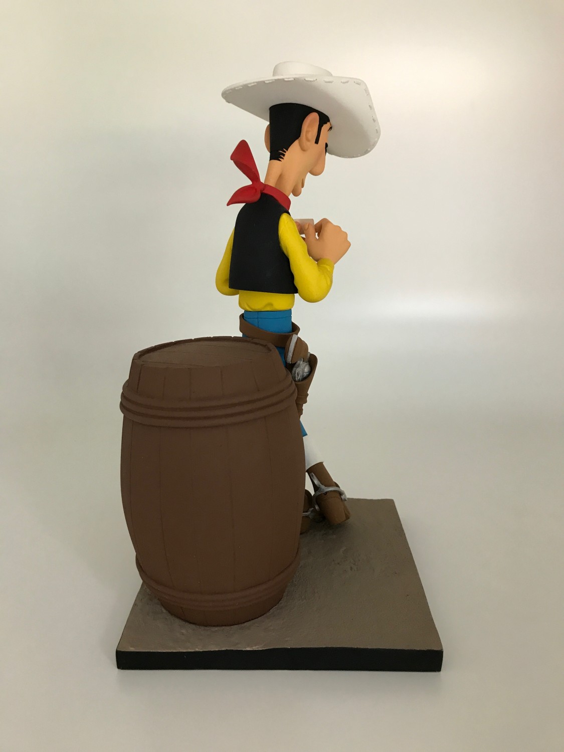 Lucky Luke , le cowboy - Statuette résine 26 cm