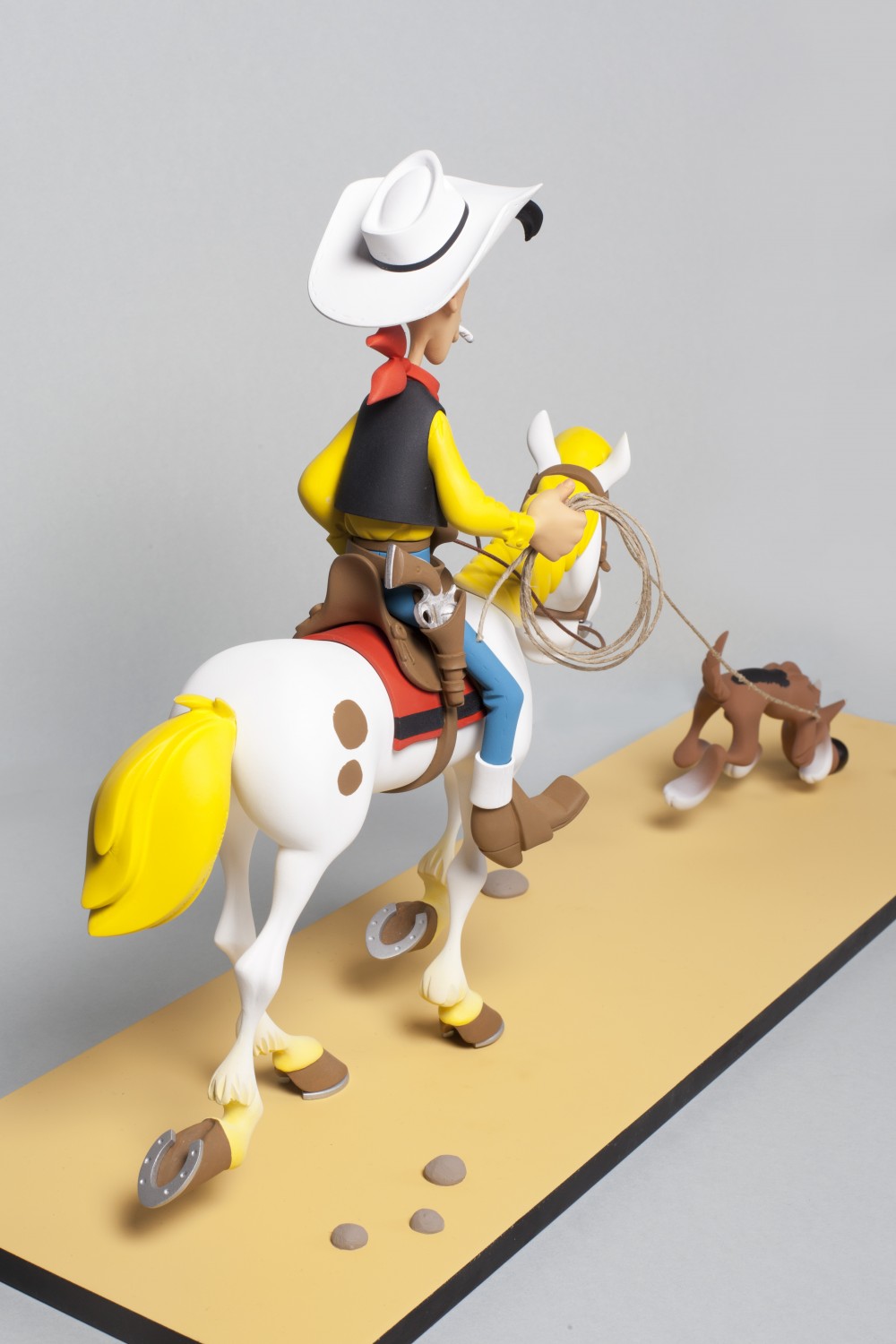 Lucky Luke, Jolly Jumper, Rantanplan "Sur la piste des Dalton" - exclusivité LMZ