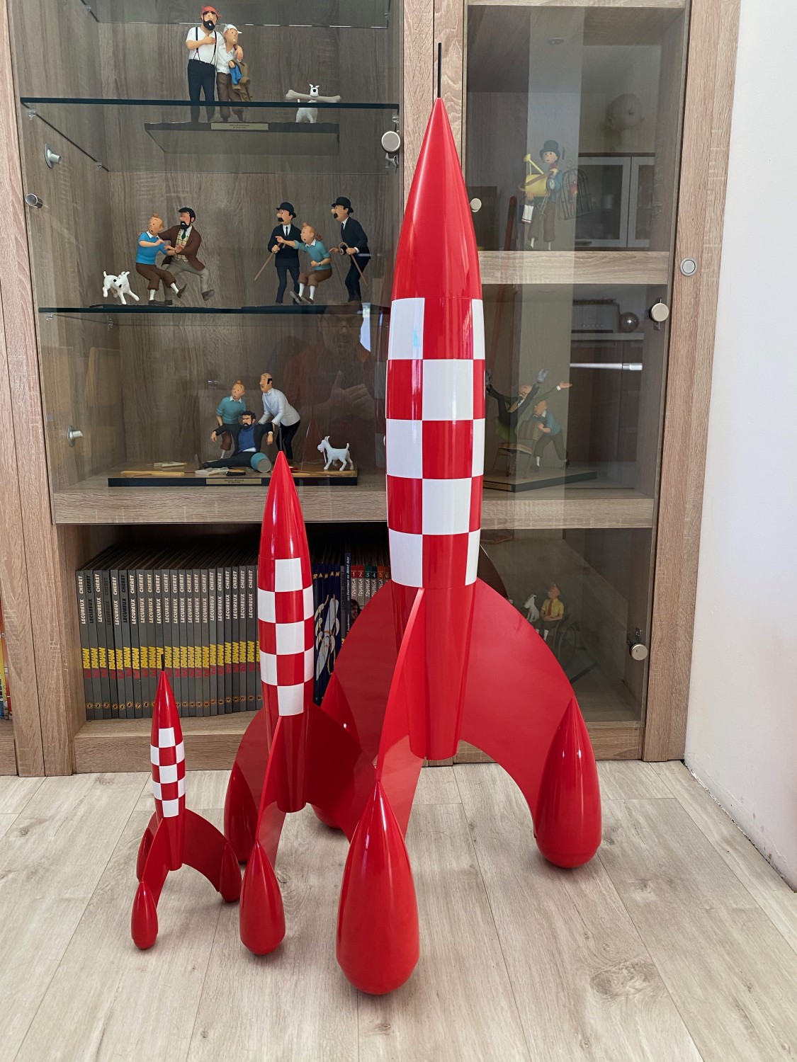 Hergé Fusée Tintin Aroutcheff – Réf MFT 67 cm