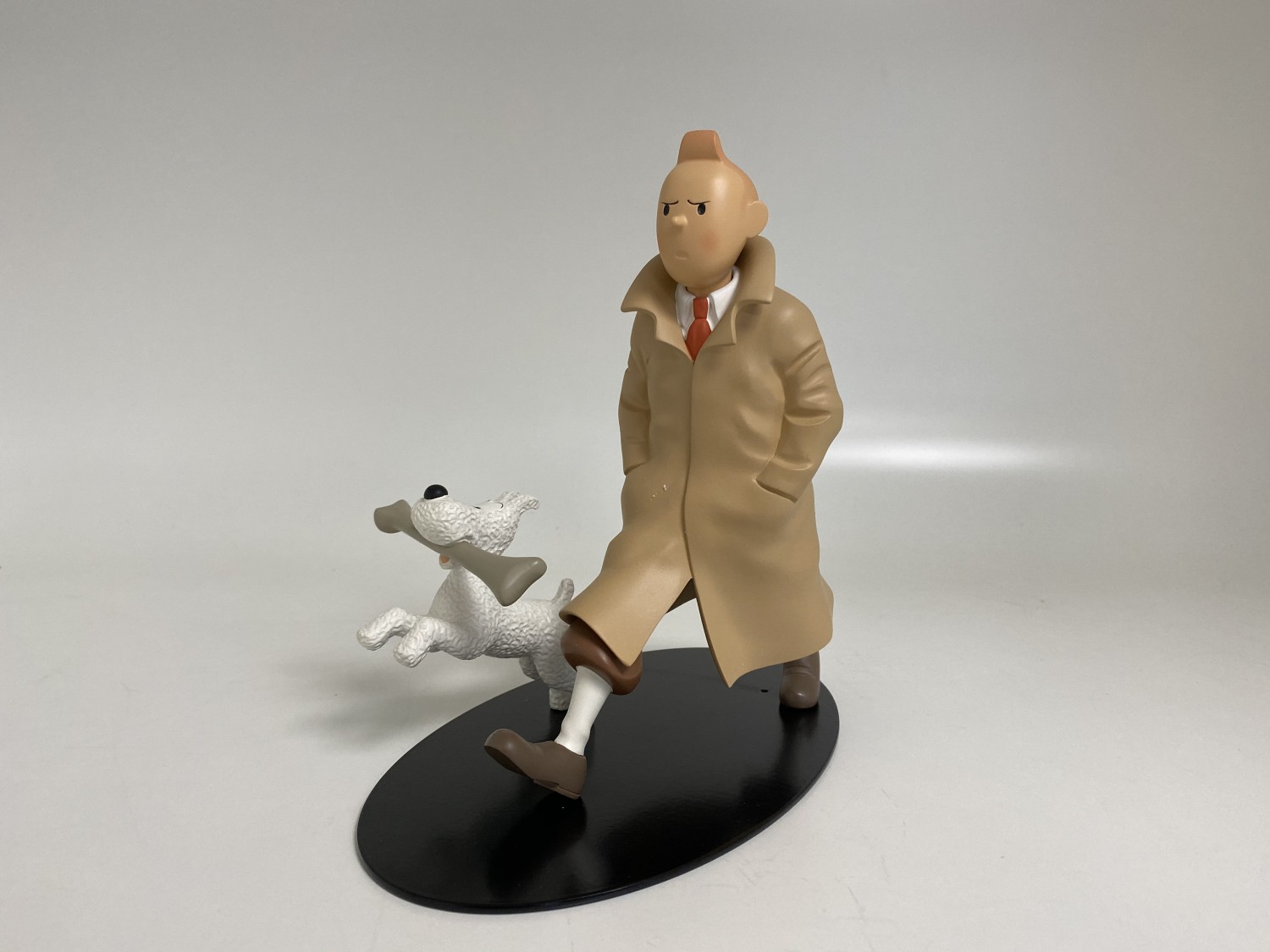 Leblon Moulinsart Tintin - Tintin voyageur 20 cm