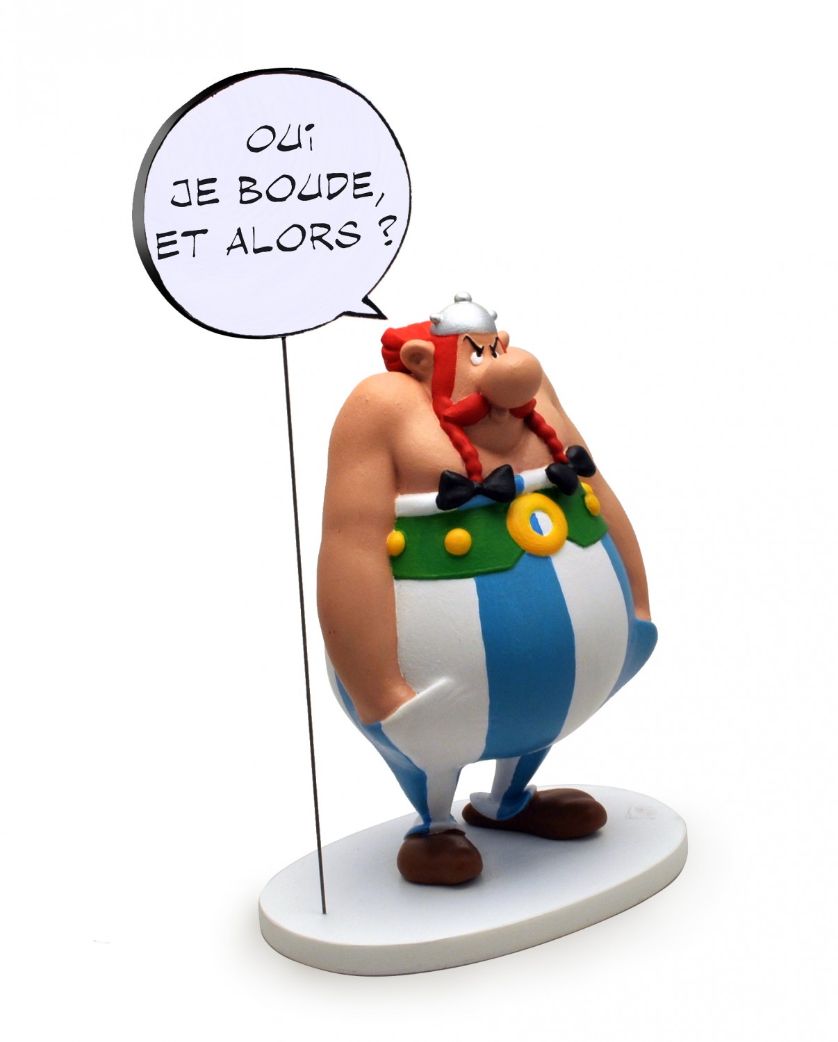 OBELIX COLLECTION BULLES : "OUI JE BOUDE, ET ALORS ?"