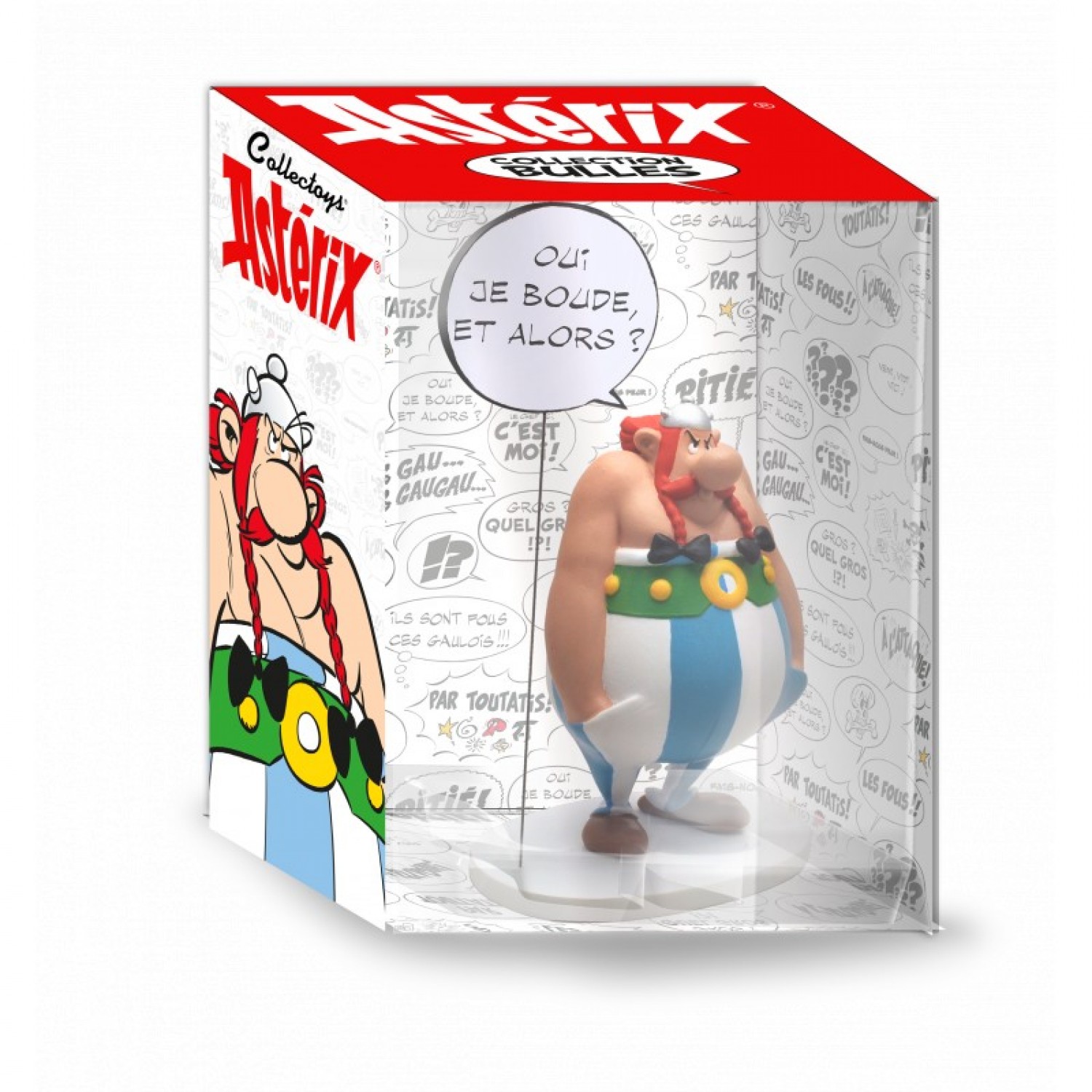 OBELIX COLLECTION BULLES : "OUI JE BOUDE, ET ALORS ?"