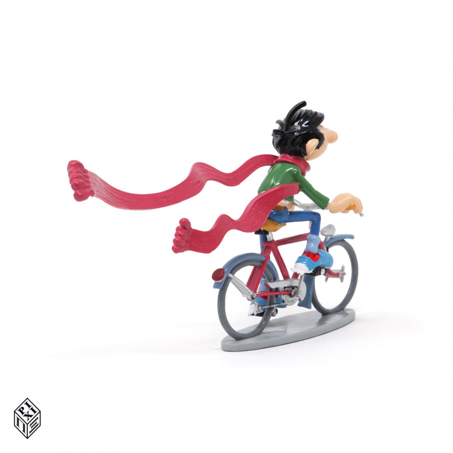 GASTON LAGAFFE A V&Eacute;LO ET L'&Eacute;CHARPE G&Eacute;ANTE