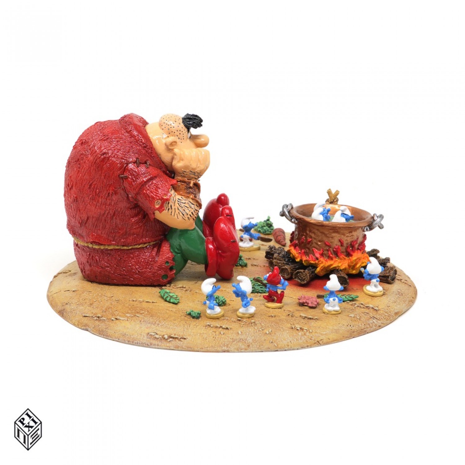 GROSSBOUF ET LA SOUPE AUX SCHTROUMPFS