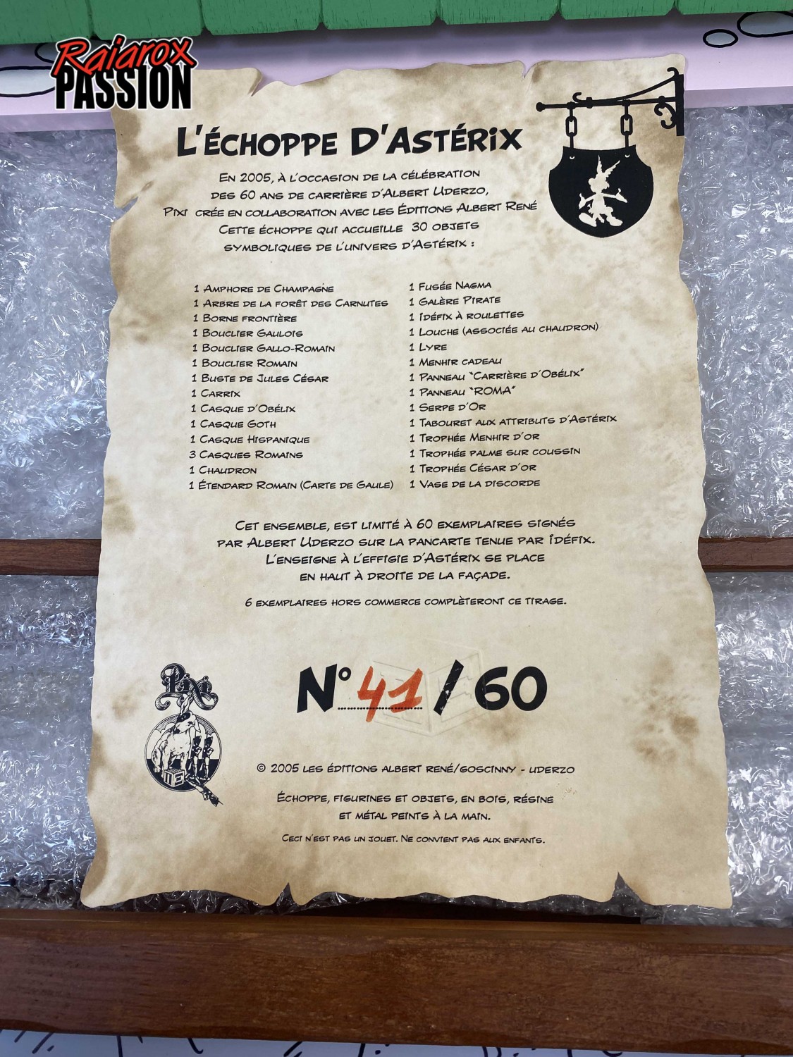 L'ÉCHOPPE D'ASTÉRIX - Pixi