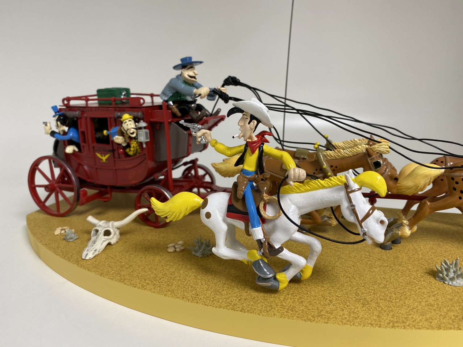 La diligence de Lucky Luke