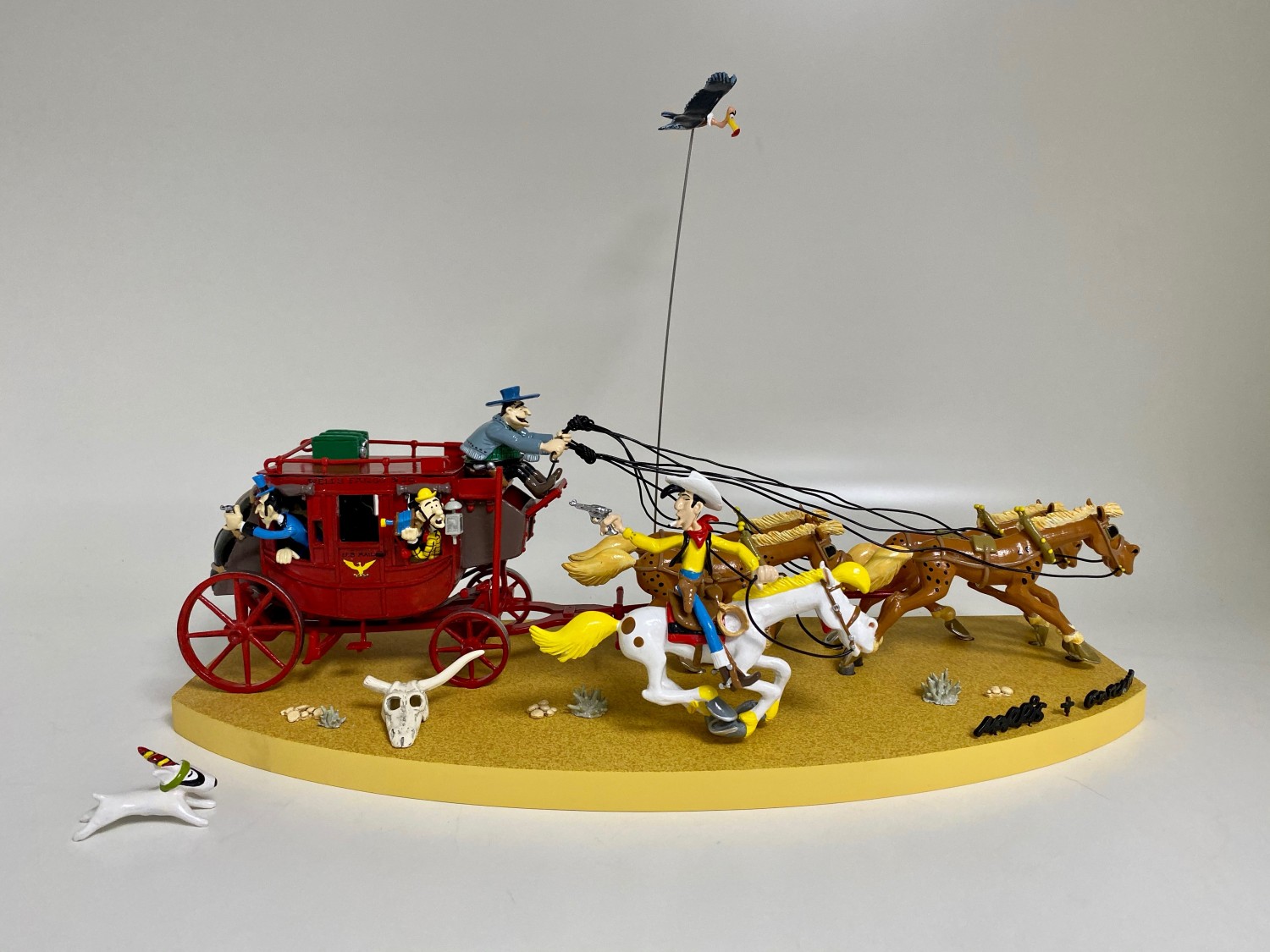 La diligence de Lucky Luke