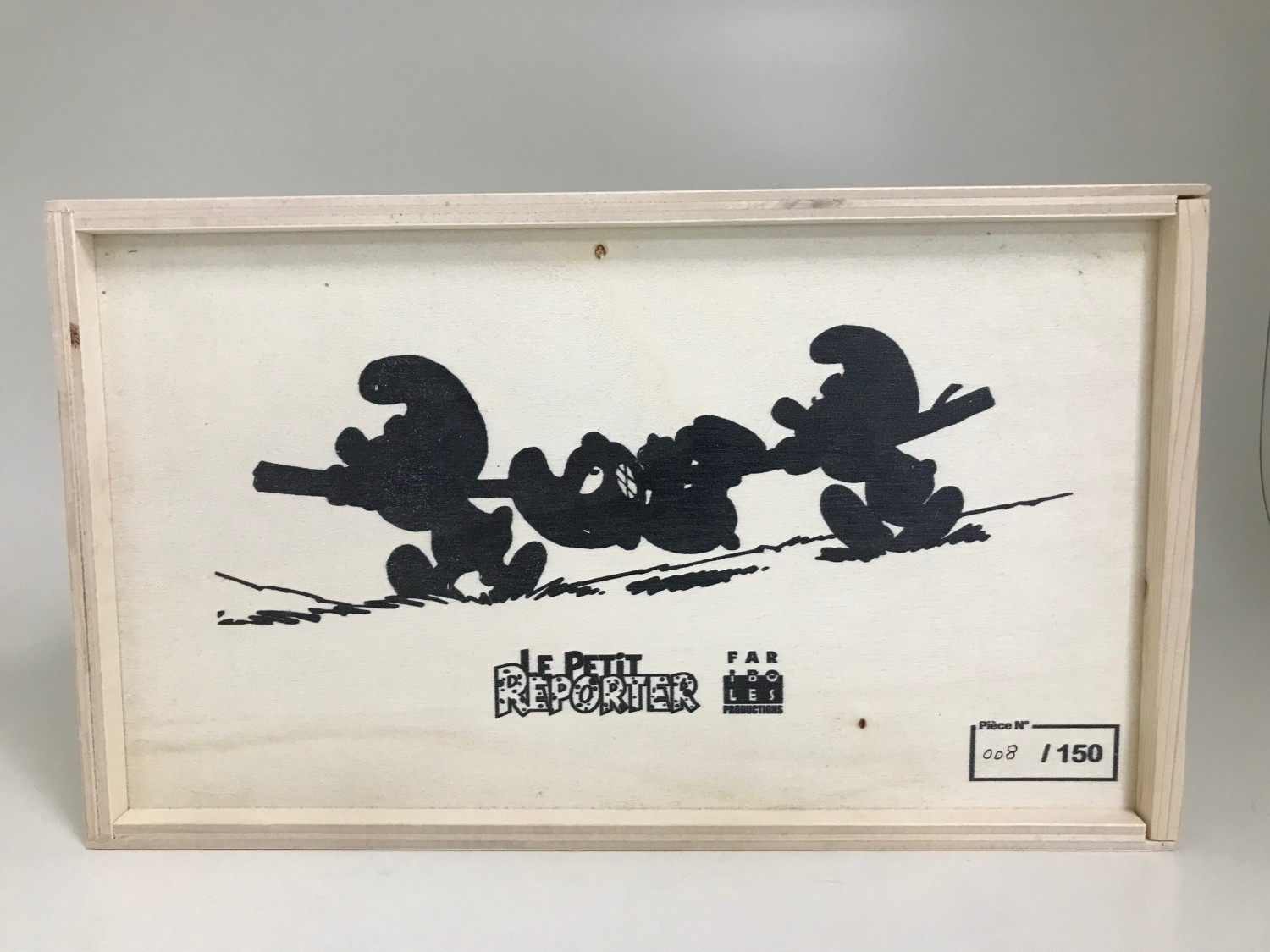 Les schtroumpfs noirs - Statuette résine H 12,5 cm