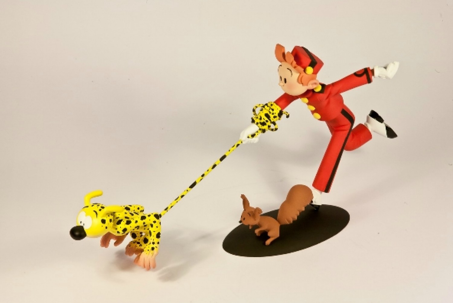 Spirou, Marsu et Spip - statuette résine 18 cm