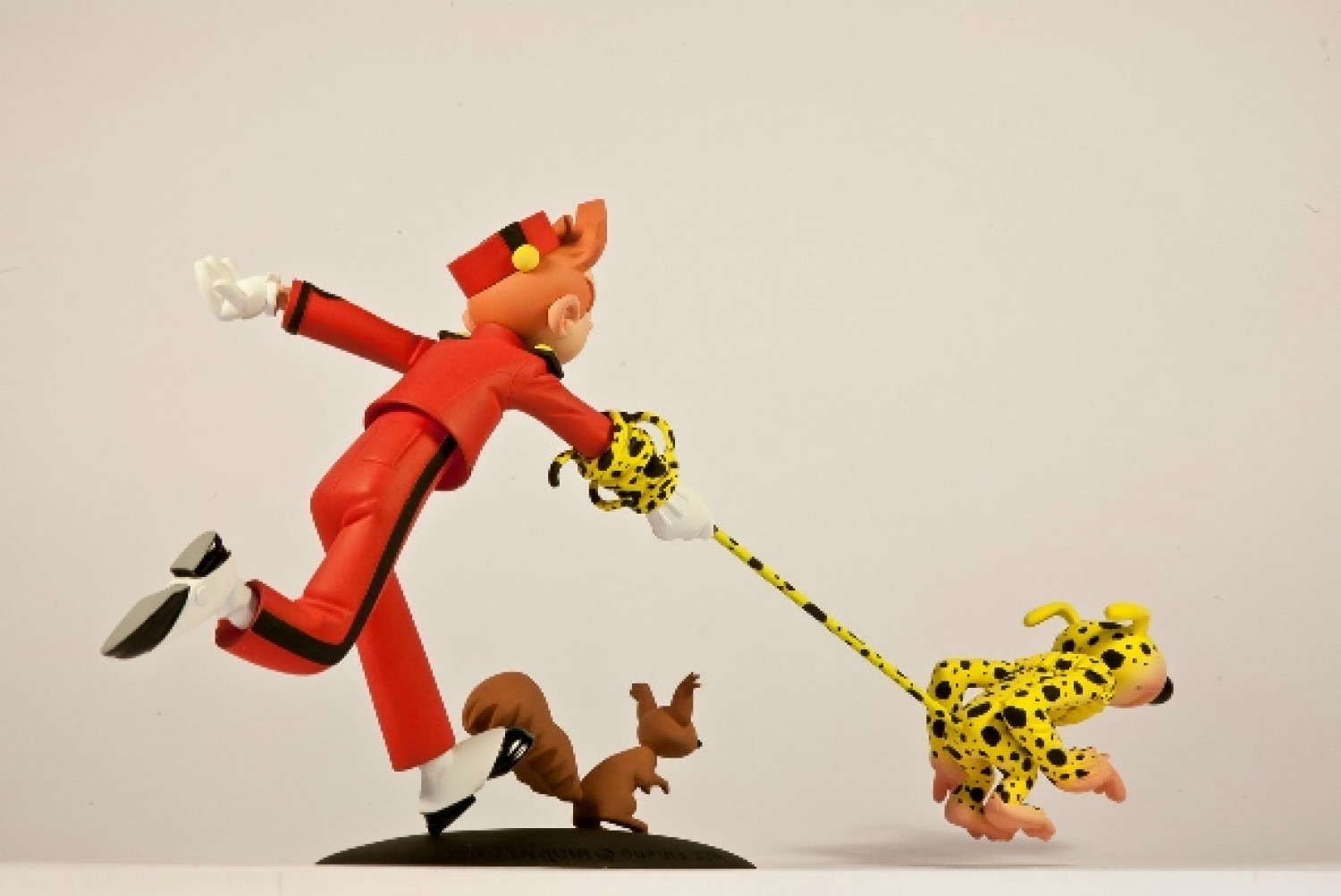 Spirou, Marsu et Spip - statuette résine 18 cm