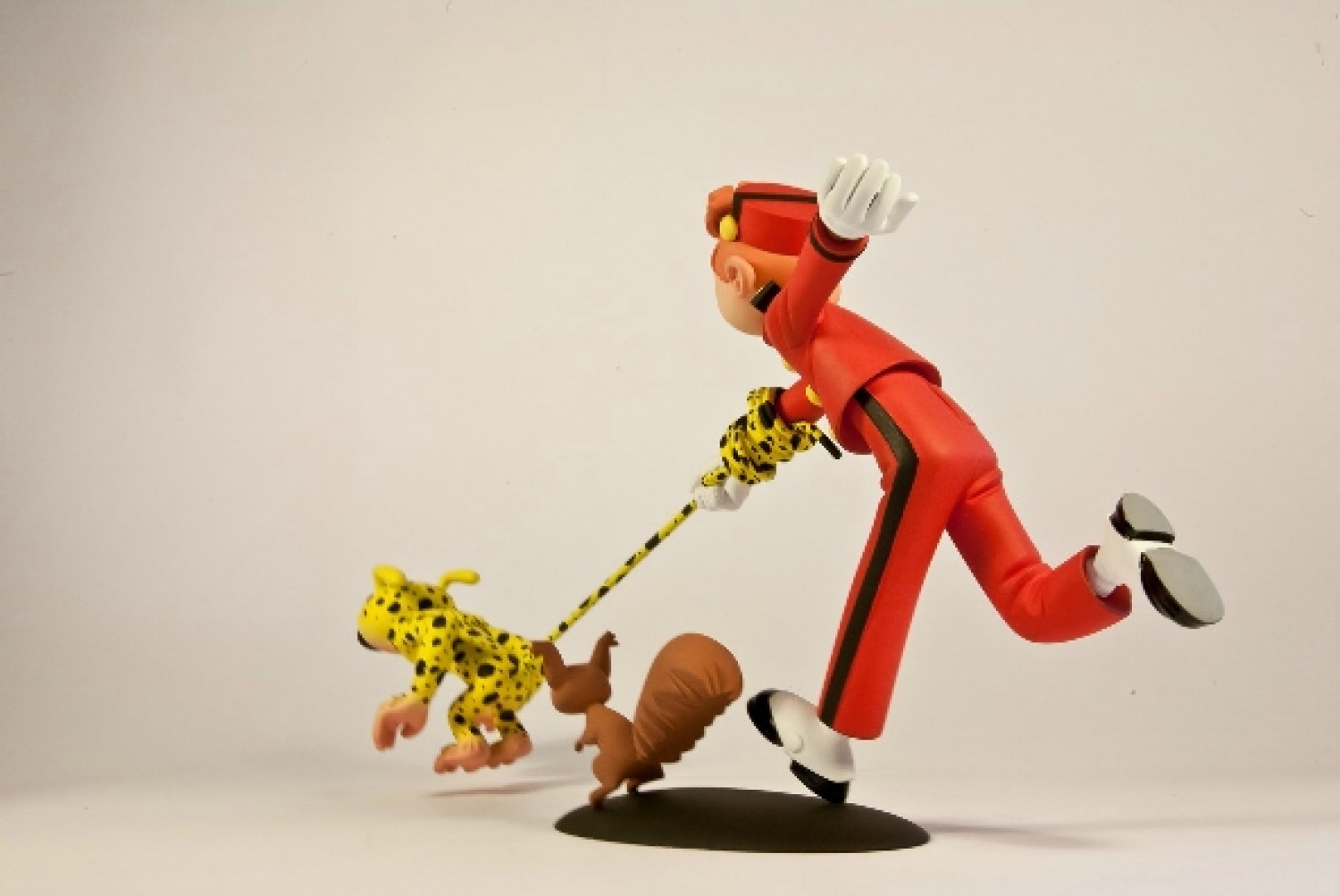 Spirou, Marsu et Spip - statuette résine 18 cm