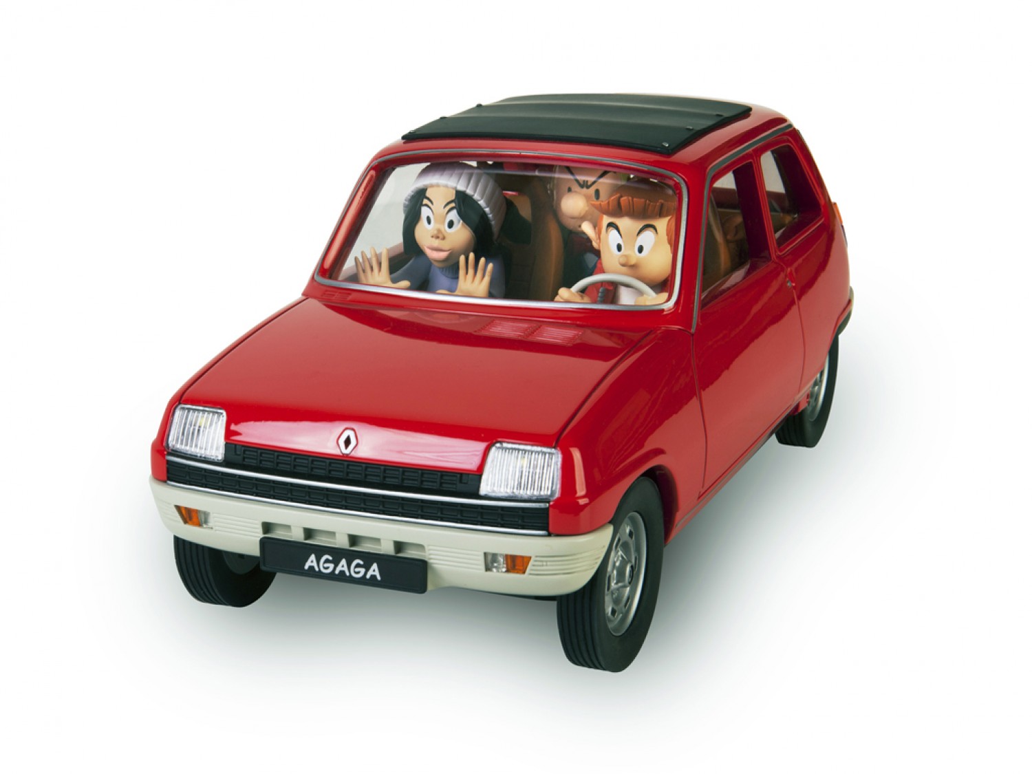 RENAULT R5TS 1975 - l'Ankou - véhicule résine 30 cm