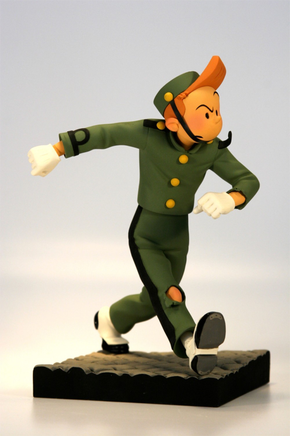 Spirou, groom vert-de-gris