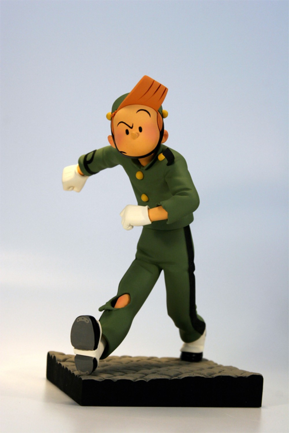 Spirou, groom vert-de-gris