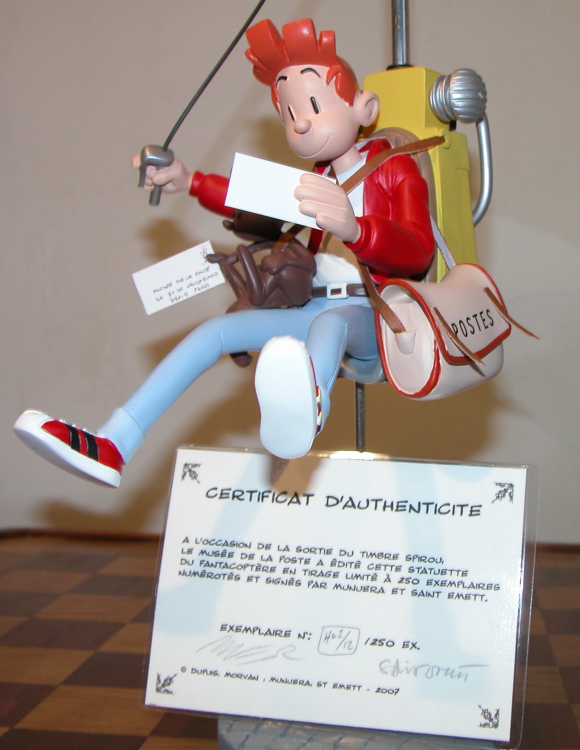 Le Fantacoptère - Figurine résine 42 cm