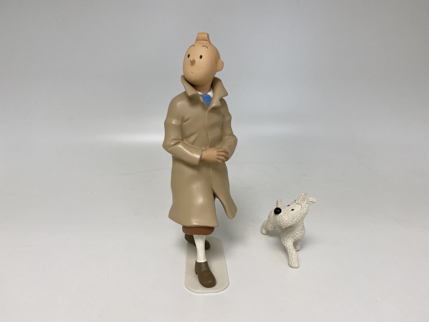 Haddock cavalier & Tintin et Milou marchent