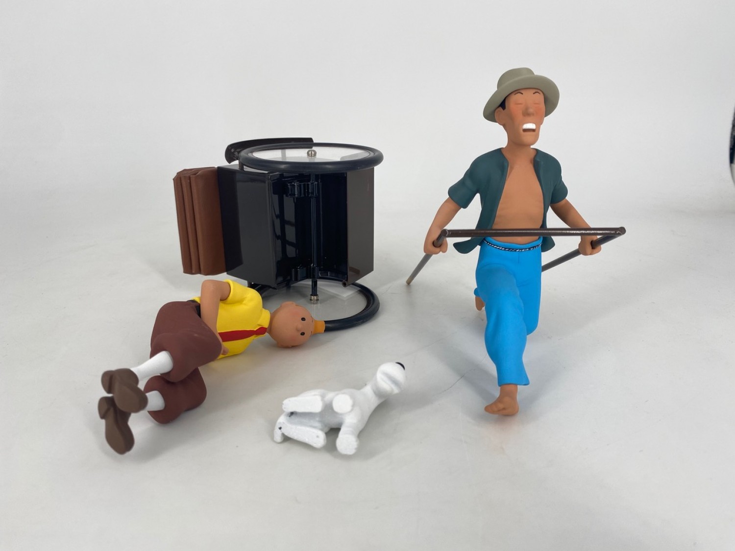 Tintin et le pousse-pousse - Le Lotus Bleu