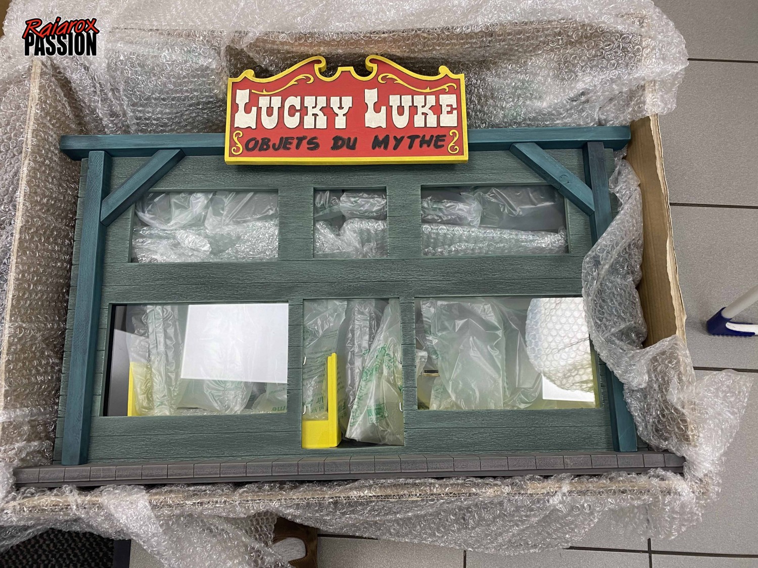 La vitrine Lucky Luke complète